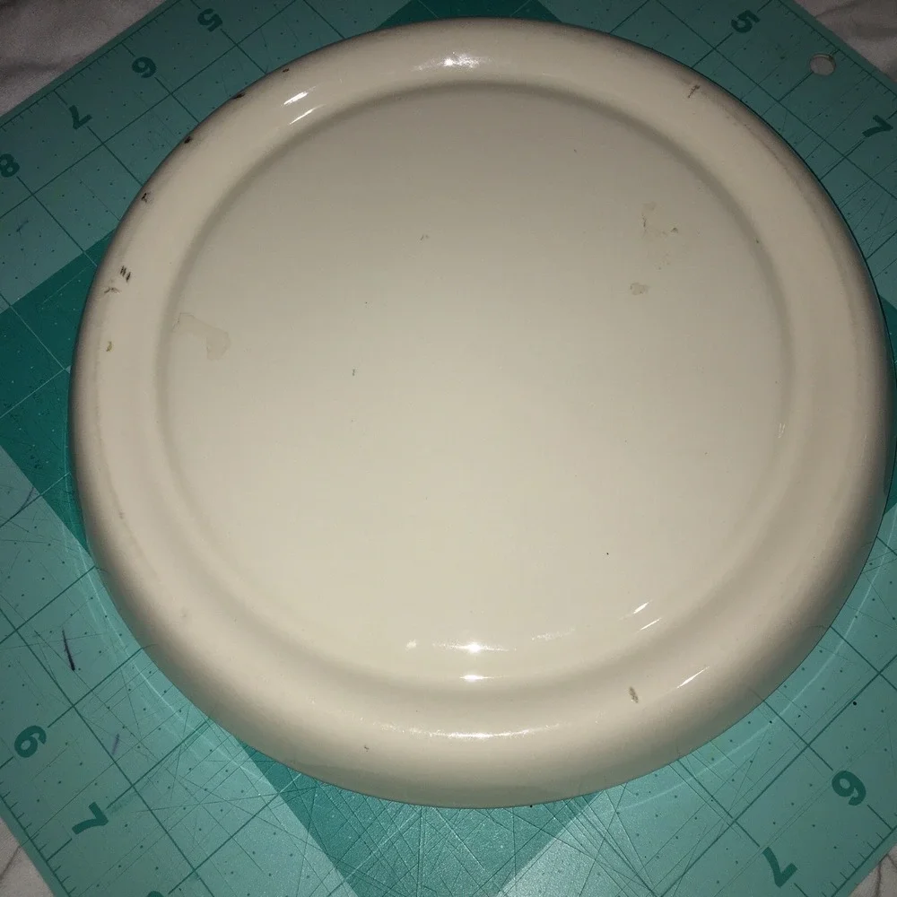 American Eagle, Flag,Patriotic,Americana Ceramic Ashtray Vintage Read Descr